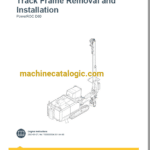Epiroc PowerROC D60 Component Removal and Installation Instructions