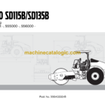 Volvo SD115B, SD135B Soil Compactor Parts Manual
