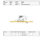 Volvo MC90B Skid Steer Loader Parts Manual