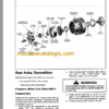 Link Belt Crane HC278H-2 Service Manual