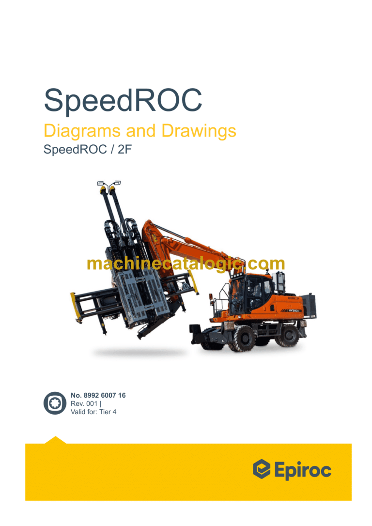 Epiroc SpeedROC 2F Diagrams and Drawings Manual