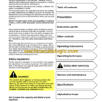 Volvo L150F, L180F, L220F Wheel Loader Operator's Manual