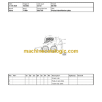 Volvo MC70B Skid Steer Loader Parts Manual