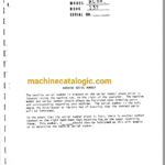 Link Belt Crane HC68 Service Manual