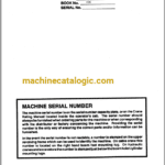 Link Belt Crane ABS78A Service Manual