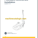 Epiroc SmartROC T45 Component Removal and Installation Instructions