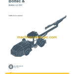 Epiroc Boltec LC DH Diagrams and Drawings Manual