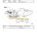 Volvo EC700CL Hydraulic Crawler Excavator Parts Manual