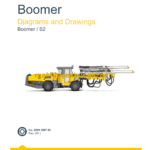 Epiroc Boomer S2 Diagrams and Drawings Manual
