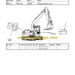 Volvo EC300 Akerman Hydraulic Crawler Excavator Parts Manual