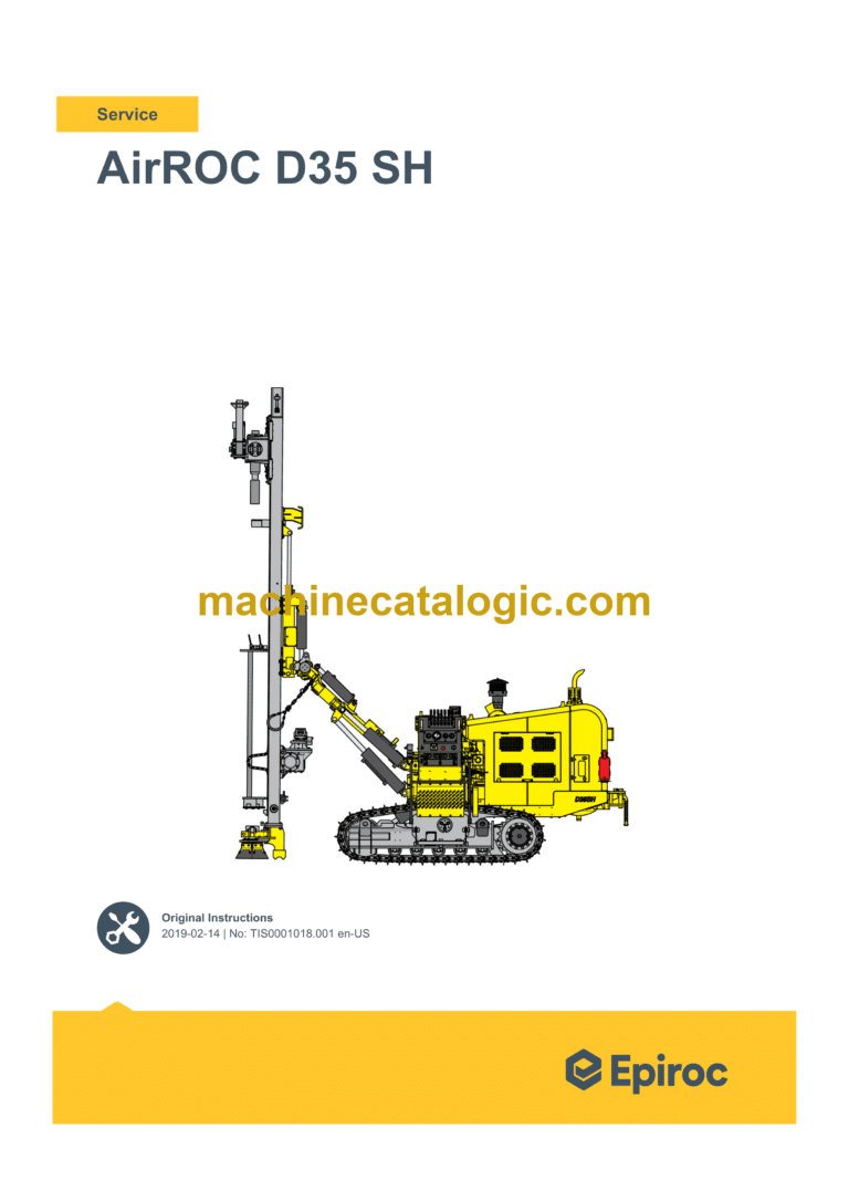 Epiroc AirROC D35 SH Service Manual