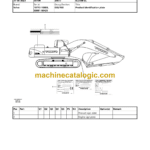 Volvo EC330B LC Hydraulic Crawler Excavator Parts Manual
