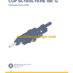 Epiroc COP SC19, SC19-HE Ver. G Hydraulic Rock Drills Parts Catalog