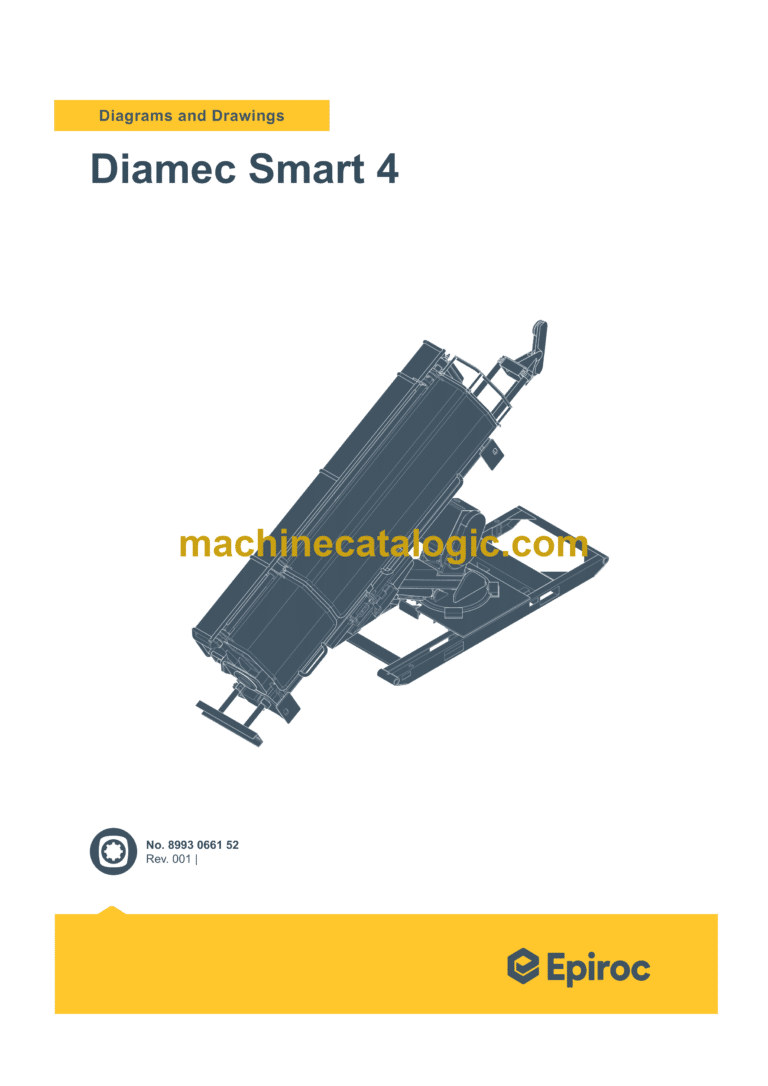 Epiroc Diamec Smart 4 Diagrams and Drawings Manual