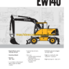 Volvo EW140 Hydraulic Crawler Excavator Service & Repair Manual