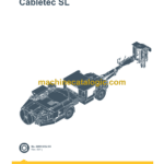 Epiroc Cabletec SL Diagrams and Drawings Manual