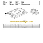 Volvo EW200B Hydraulic Wheel Excavator Parts Manual