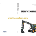 Volvo EWR130E Wheeled Excavator Operator's Manual