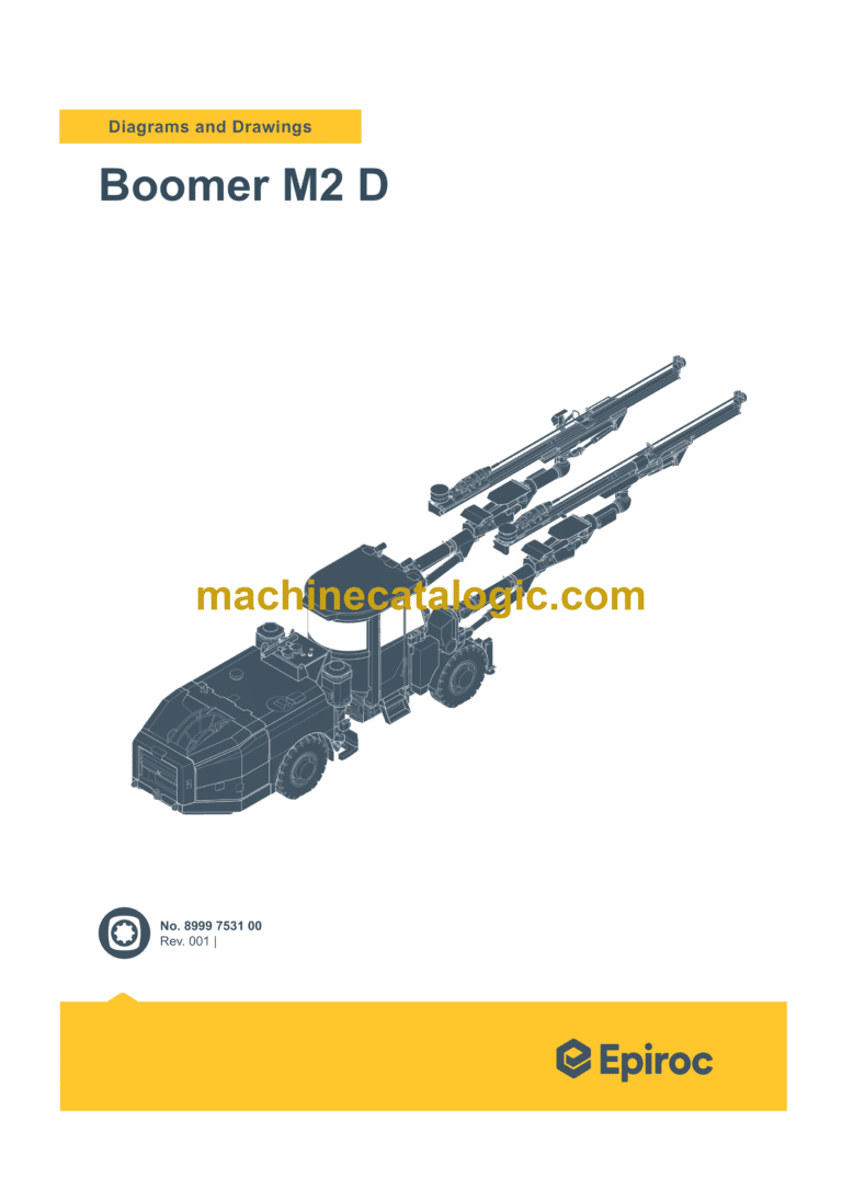 Epiroc Boomer M2 D Diagrams and Drawings Manual