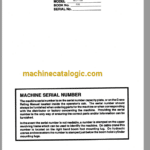 Link Belt Crane API-78A Service Manual