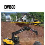 Volvo EW180D Hydraulic Crawler Excavator Service & Repair Manual