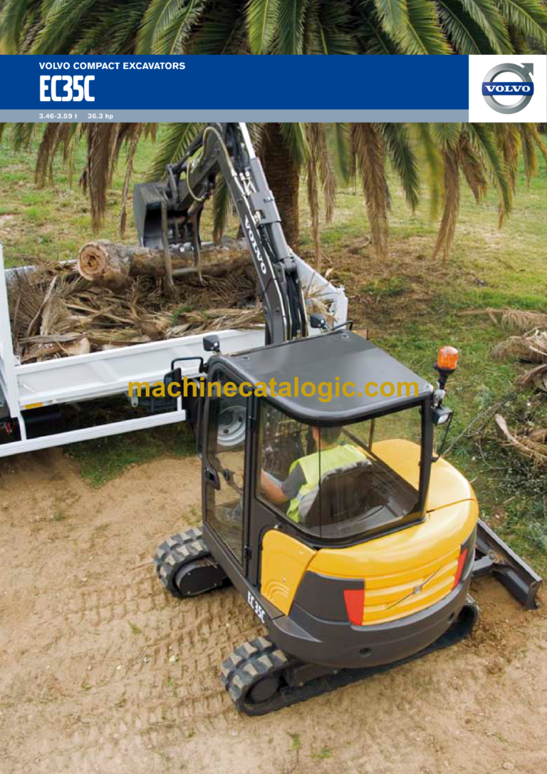 Volvo EC35C Hydraulic Compact Excavator Parts Manual