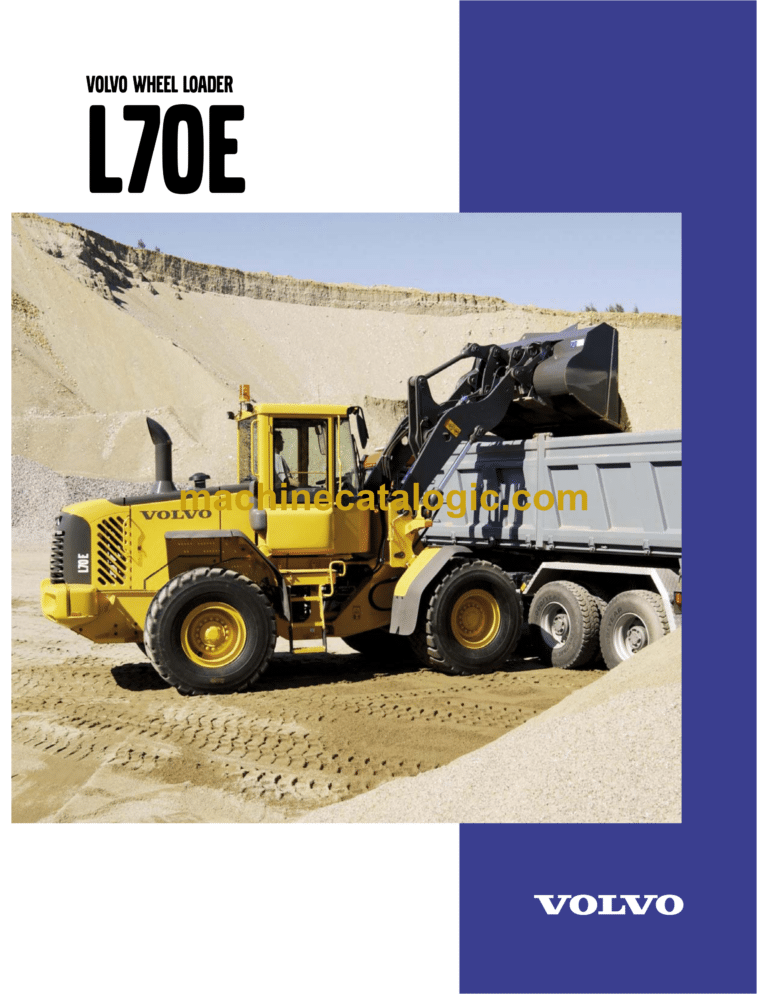 Volvo L70E Wheel Loader Service & Repair Manual