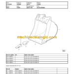 Volvo EW60E Hydraulic Compact Excavator Parts Manual