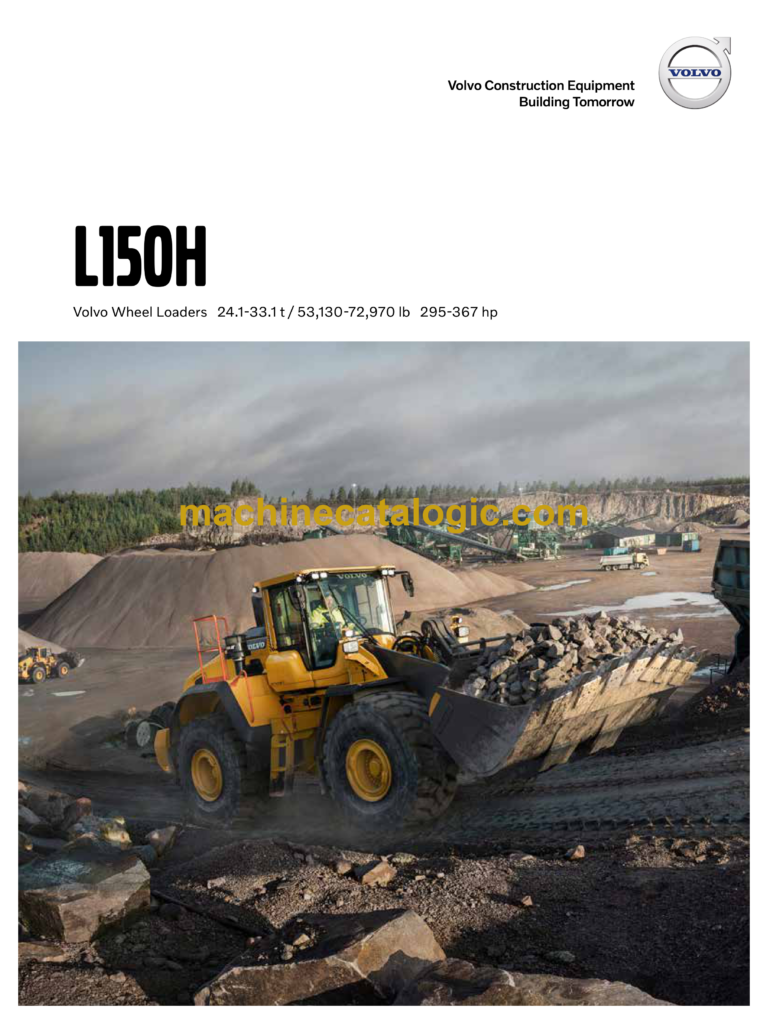 Volvo L150H Wheel Loader Parts Manual