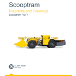 Epiroc Scooptram ST7 Diagrams and Drawings Manual