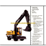 Volvo EW230B Akerman Hydraulic Wheel Excavator Service & Repair Manual