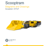 Epiroc Scooptram ST7LP Diagrams and Drawings Manual