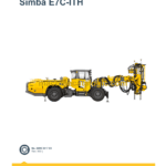 Epiroc Simba E7C-ITH Diagrams and Drawings Manual