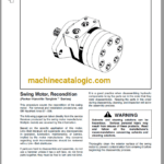 Link Belt Crane TCC1000 Service Manual
