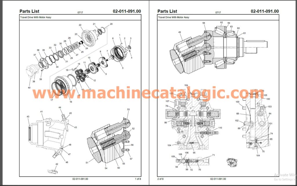 Link-Belt Cranes Parts Manual DVD (8.45 GB)