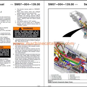 Link-Belt Cranes Service Manual Archive (PDF) – Full Models, 10.78 GB