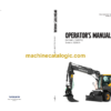 Volvo EWR150E, EWR170E Wheeled Excavator Operator's Manual