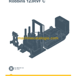 Epiroc Robbins 123RVF C Diagrams and Drawings Manual