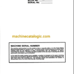 Link Belt Crane HC77 Service Manual