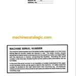 Link Belt Crane UC78B Service Manual