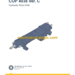 Epiroc COP 4038 Version C Hydraulic Rock Drills Parts Catalog