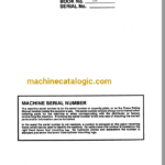 Link Belt Crane HC78 Service Manual