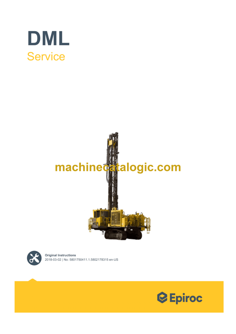 Epiroc DML Service Manual