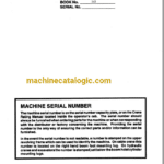 Link Belt Crane UC108 Service Manual