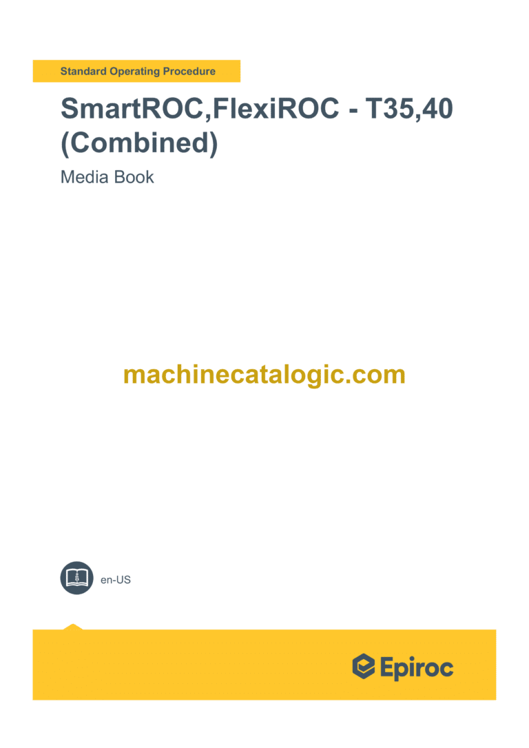 Epiroc SmartROC,FlexiROC-T35, T40 (Combined) Component Removal and Installation Instructions