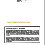 Link Belt Crane UC108B Service Manual