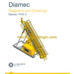 Epiroc Diamec PHC 4 Diagrams and Drawings Manual