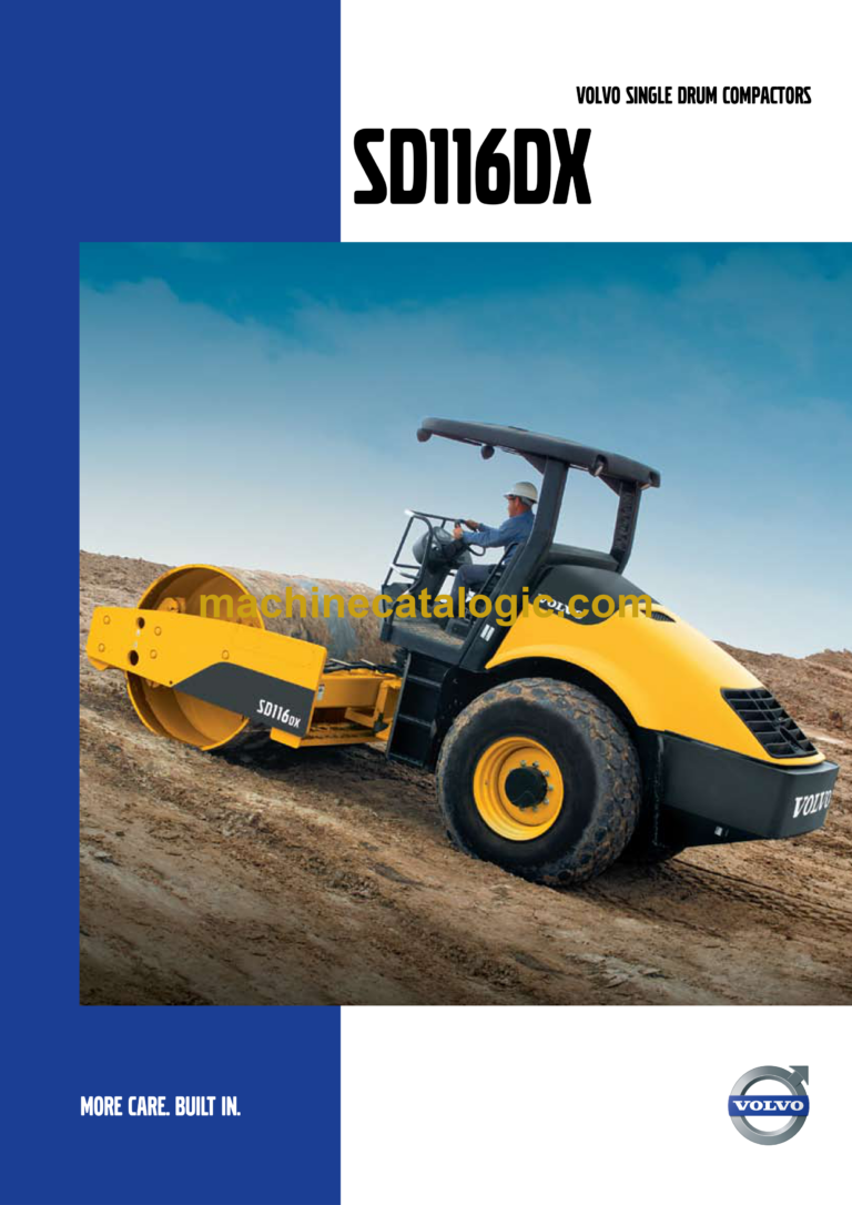 Volvo SD116DX Soil Compactor Service and Repair Manual