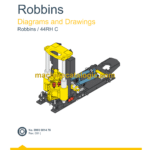 Epiroc Robbins 44RH C Diagrams and Drawings Manual