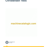 Epiroc Christensen 160S Diagrams and Drawings Manual